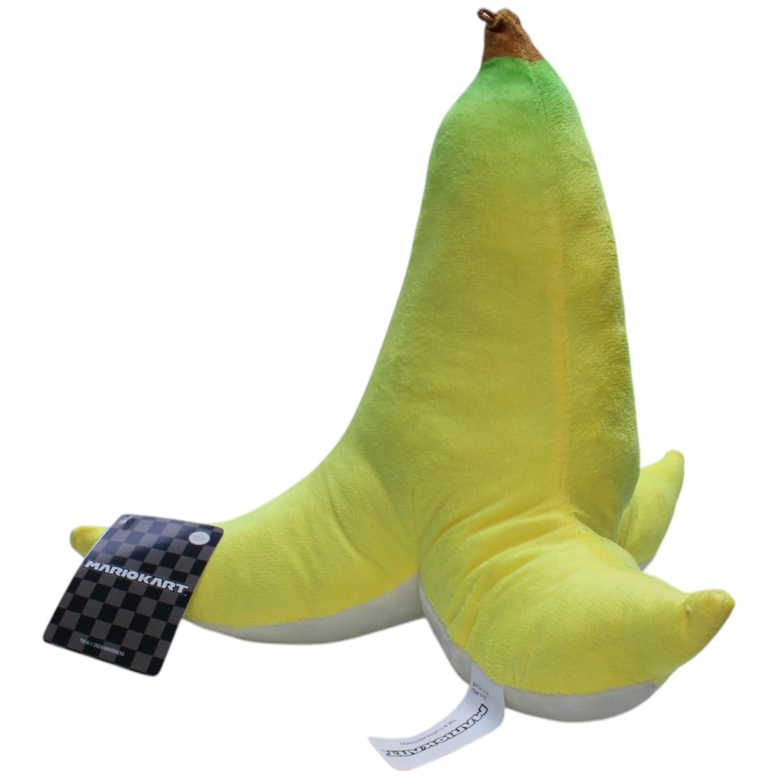 1239357 Whitehouse Leisure Bananenschale aus Mario Kart (Banane) Plüschfigur Kumpel Leo neu Nintendo