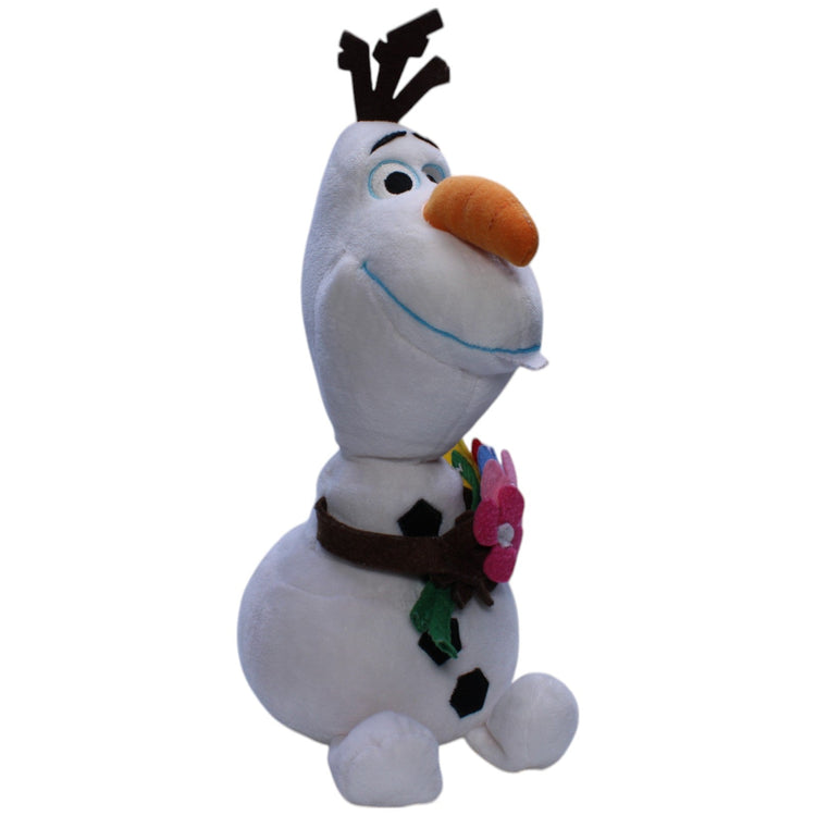 1239363 Nicotoy Schneemann, Olaf mit Blumenstrauß aus Disney Frozen Plüschfigur Kumpel Leo Die Eiskönigin Disney Gebraucht