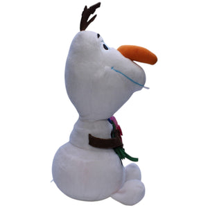 1239363 Nicotoy Schneemann, Olaf mit Blumenstrauß aus Disney Frozen Plüschfigur Kumpel Leo Die Eiskönigin Disney Gebraucht