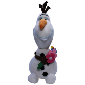 1239363 Nicotoy Schneemann, Olaf mit Blumenstrauß aus Disney Frozen Plüschfigur Kumpel Leo Die Eiskönigin Disney Gebraucht