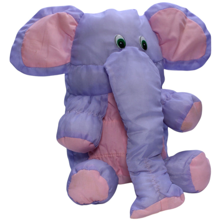 1239366 Unbekannt Knautschi Elefant, blau Kuscheltier Kumpel Leo Gebraucht Vintage