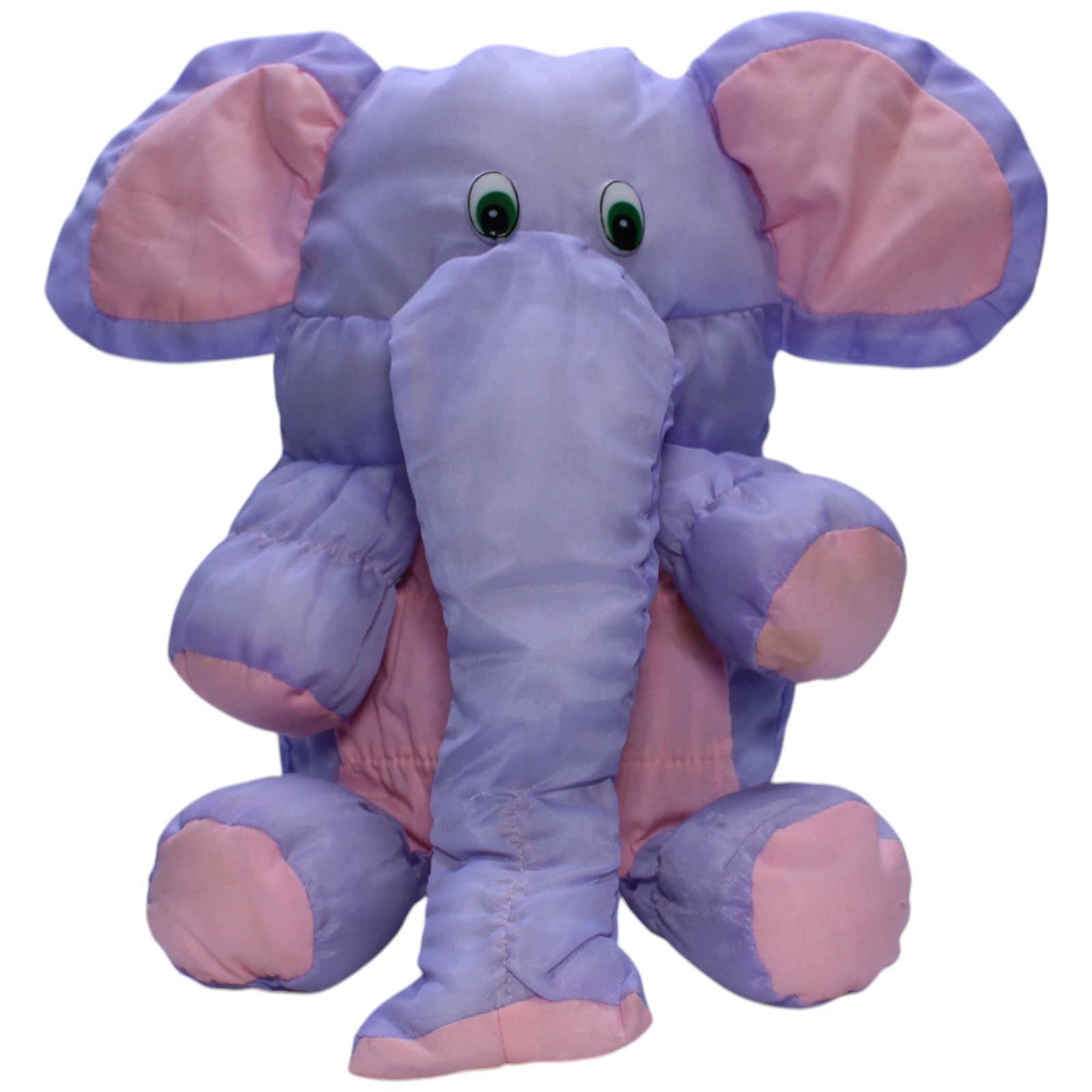 1239366 Unbekannt Knautschi Elefant, blau Kuscheltier Kumpel Leo Gebraucht Vintage