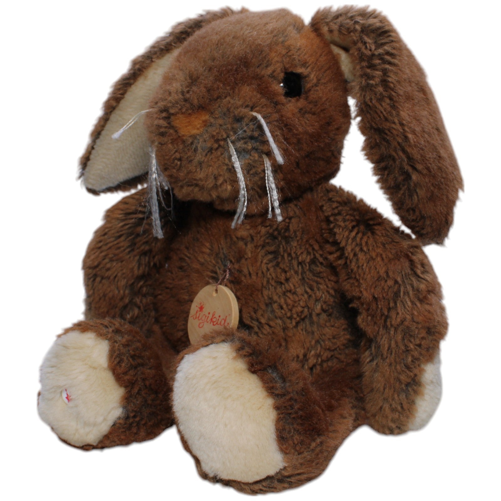 1239380 Sigikid Brauner Hase mit grauen Flecken Kuscheltier Kumpel Leo Gebraucht