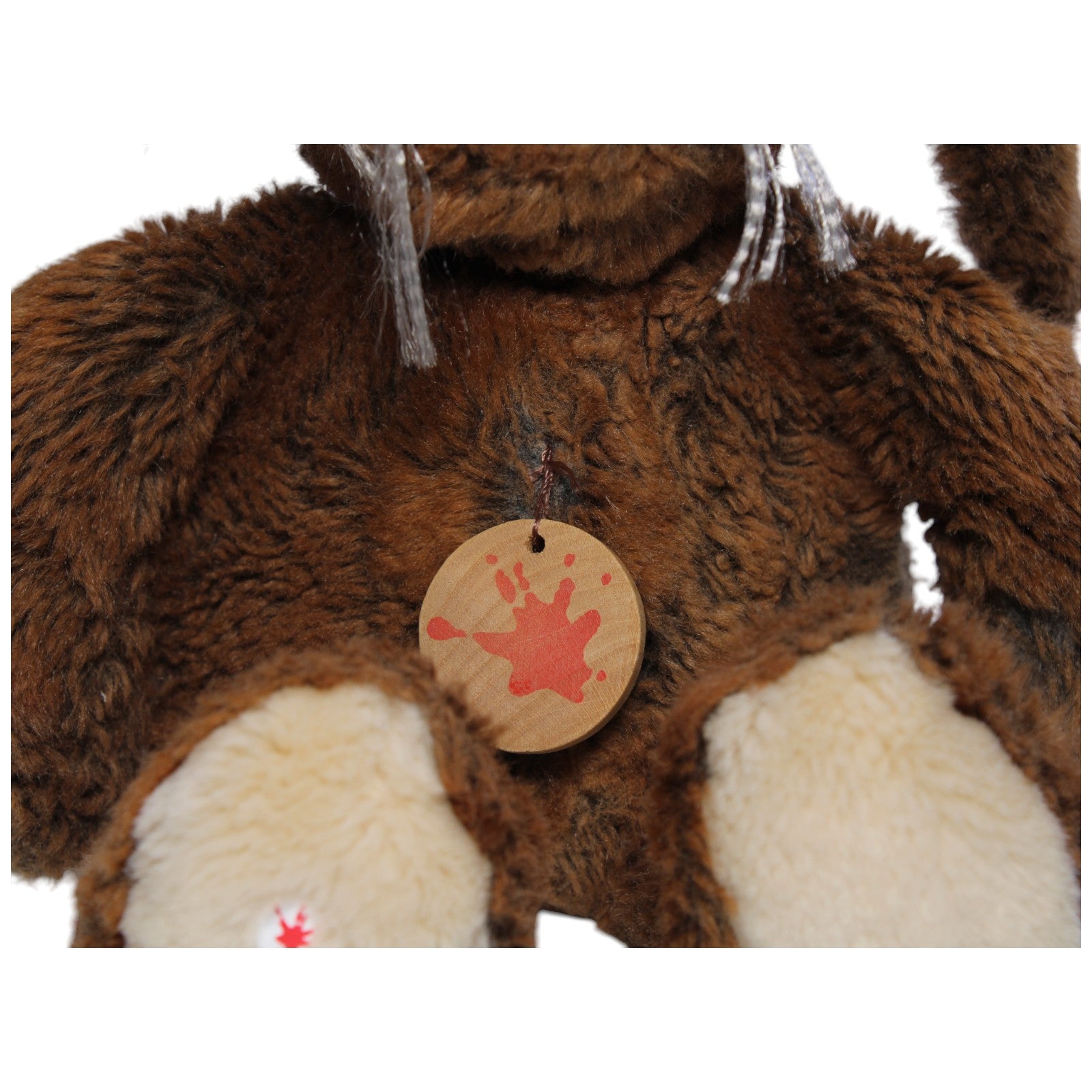 1239380 Sigikid Brauner Hase mit grauen Flecken Kuscheltier Kumpel Leo Gebraucht