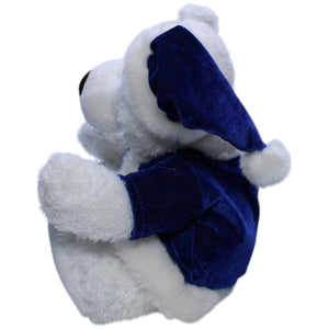 1239384 Kuschelwuschel Weihnachtlicher Eisbär mit Sack & Zipfelmütze, sitzend Kuscheltier Kumpel Leo Bär Gebraucht Teddy