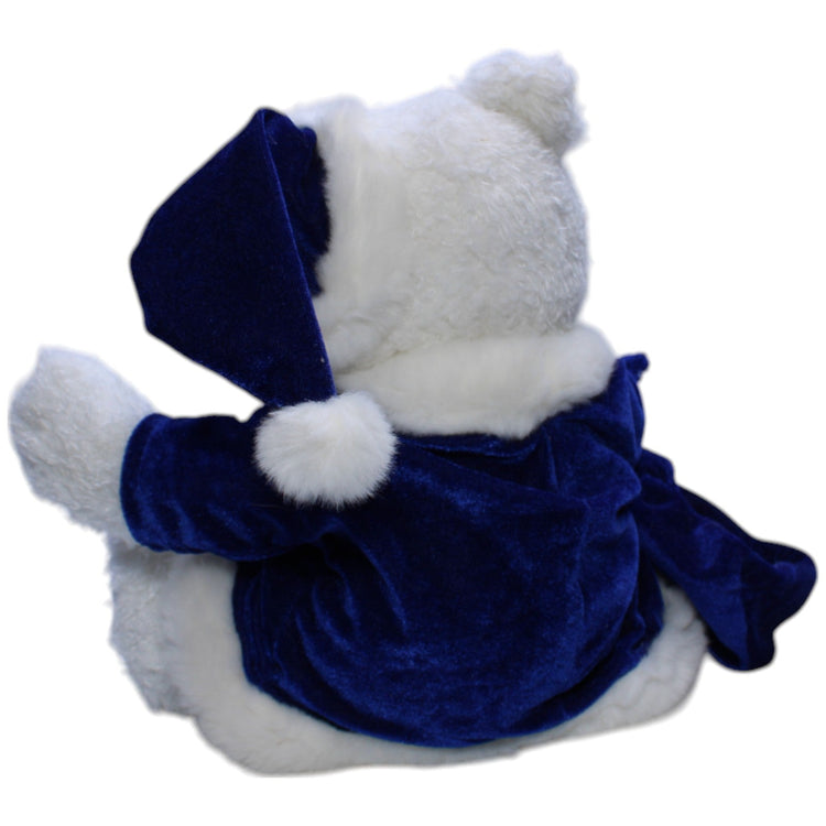 1239384 Kuschelwuschel Weihnachtlicher Eisbär mit Sack & Zipfelmütze, sitzend Kuscheltier Kumpel Leo Bär Gebraucht Teddy