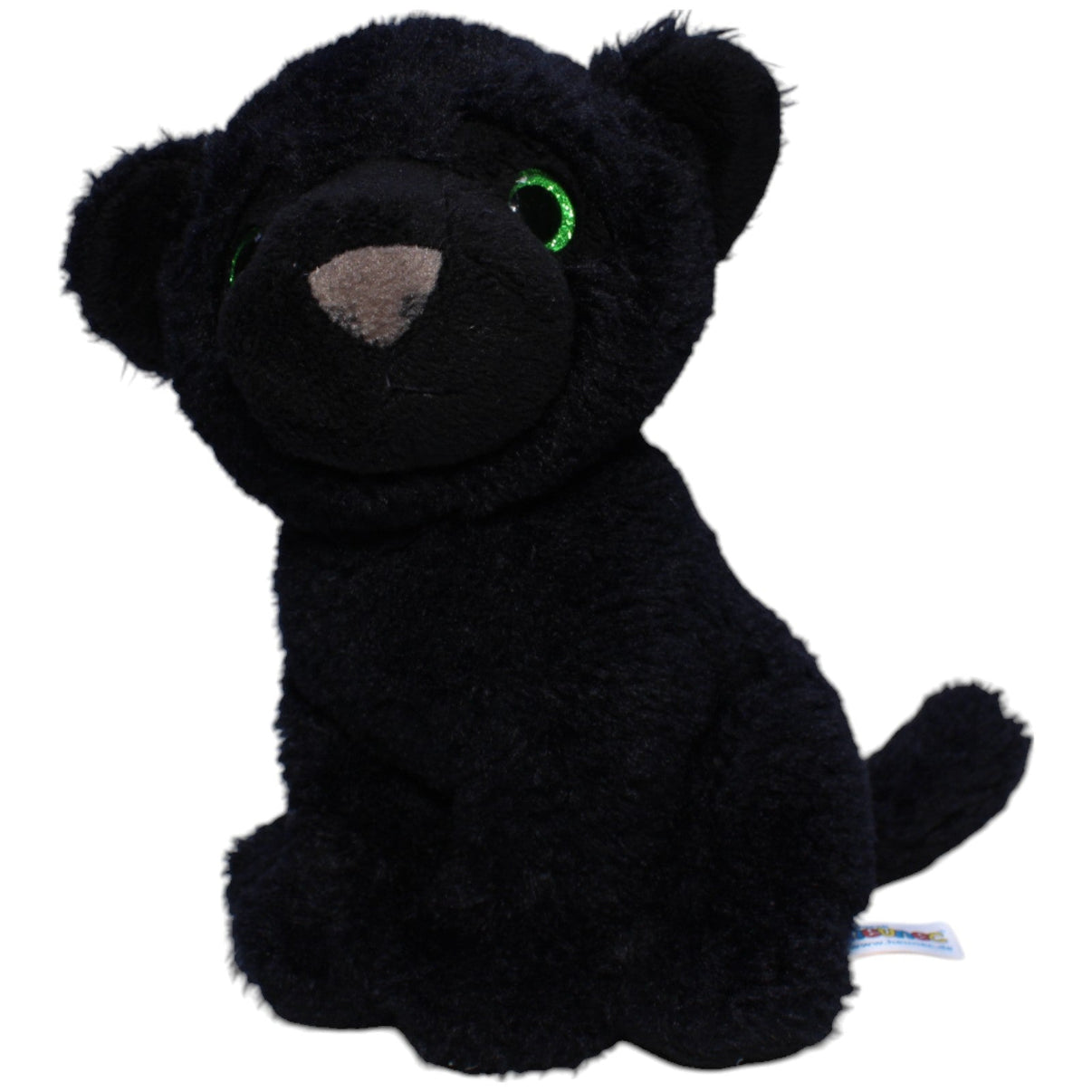 1239391 Heunec Panther, sitzend Kuscheltier Kumpel Leo Gebraucht Raubkatze