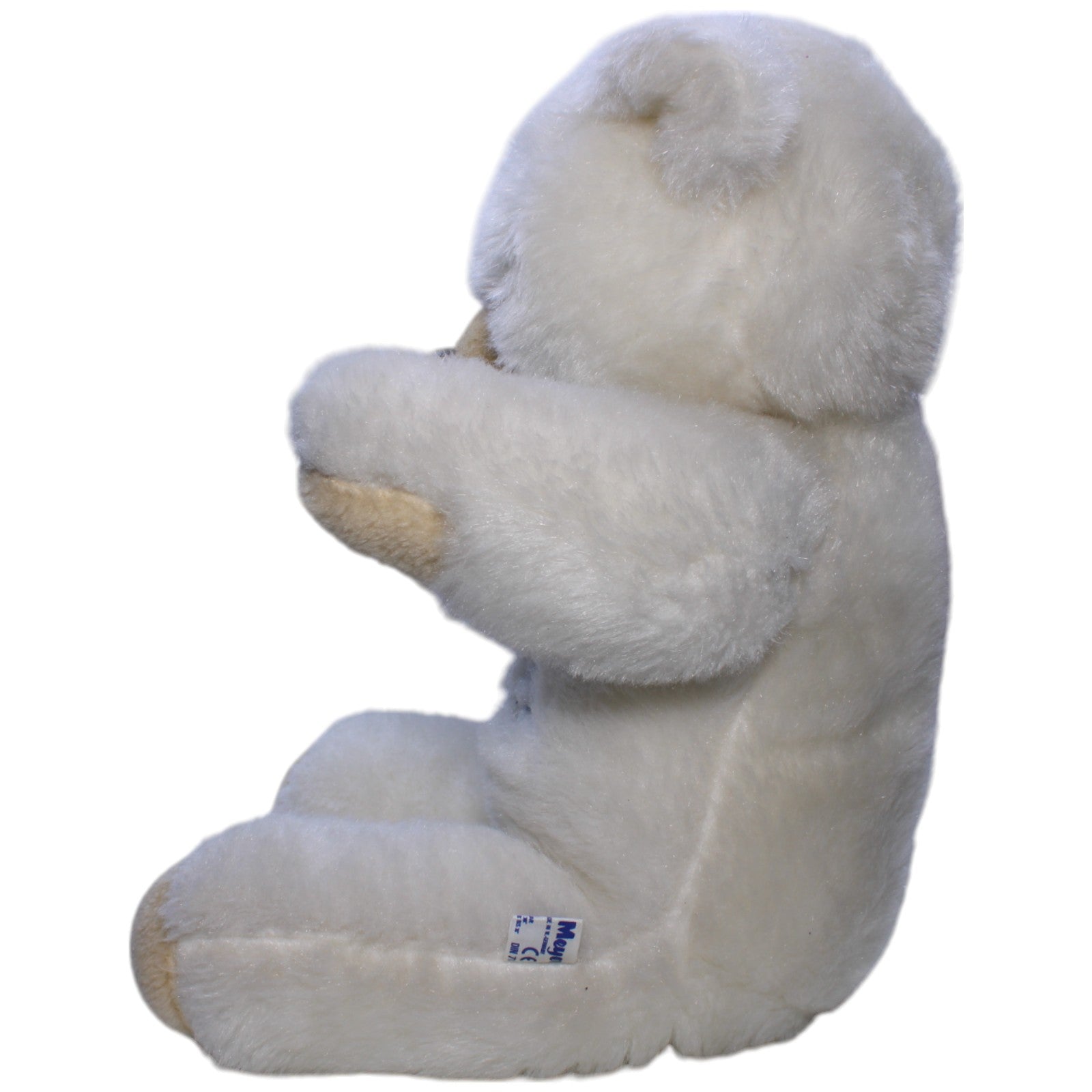 1239405 Mary Meyer XL Teddybär "GROBI", weiß Kuscheltier Kumpel Leo Bär Gebraucht Teddybär