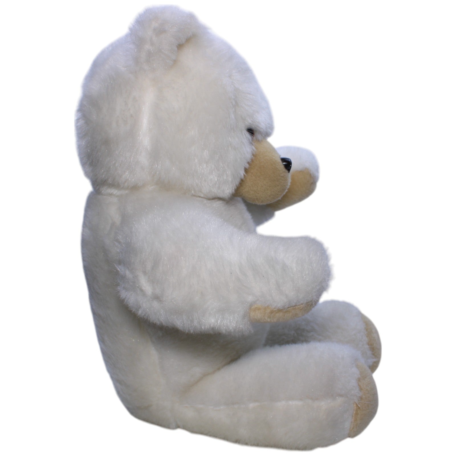 1239405 Mary Meyer XL Teddybär "GROBI", weiß Kuscheltier Kumpel Leo Bär Gebraucht Teddybär