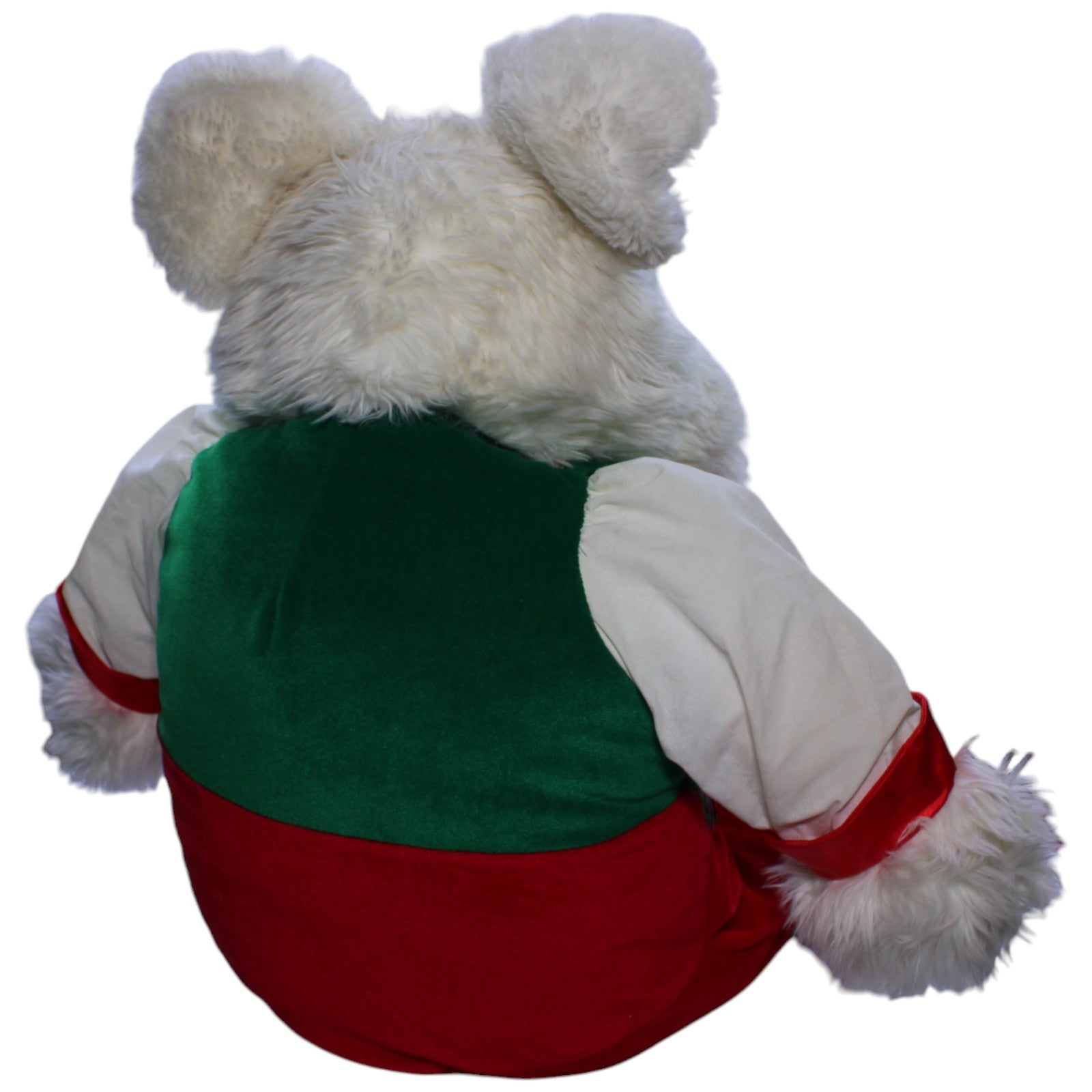 1239406 Commonwealth Toy & Novelty XXL Hund mit weihnachtlichem Anzug & Fliege Kuscheltier Kumpel Leo Gebraucht Vintage