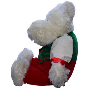 1239406 Commonwealth Toy & Novelty XXL Hund mit weihnachtlichem Anzug & Fliege Kuscheltier Kumpel Leo Gebraucht Vintage