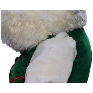 1239406 Commonwealth Toy & Novelty XXL Hund mit weihnachtlichem Anzug & Fliege Kuscheltier Kumpel Leo Gebraucht Vintage