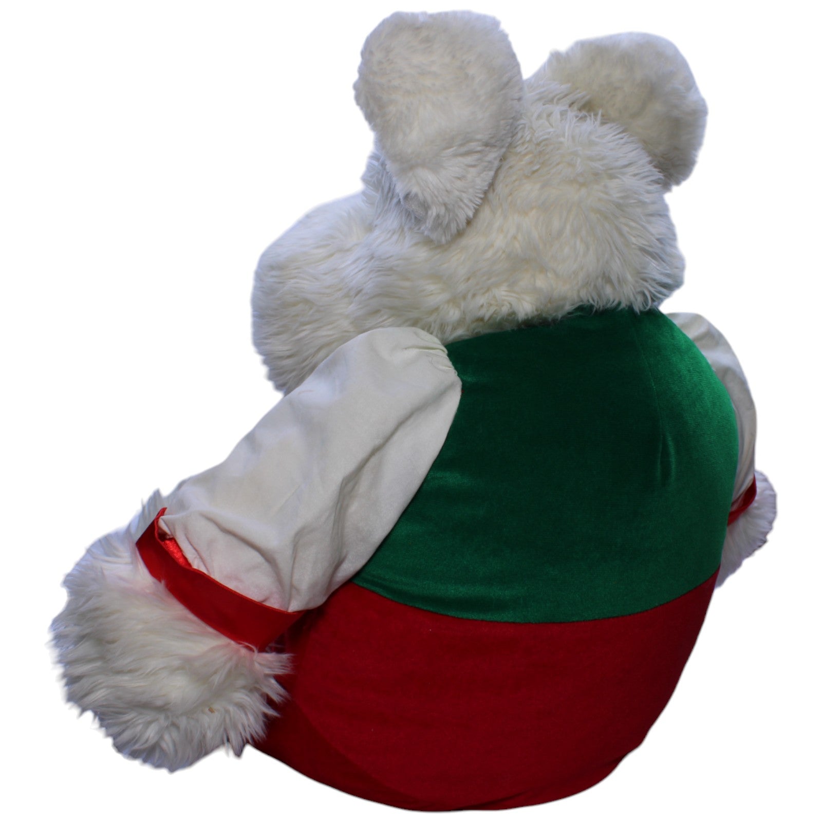 1239406 Commonwealth Toy & Novelty XXL Hund mit weihnachtlichem Anzug & Fliege Kuscheltier Kumpel Leo Gebraucht Vintage