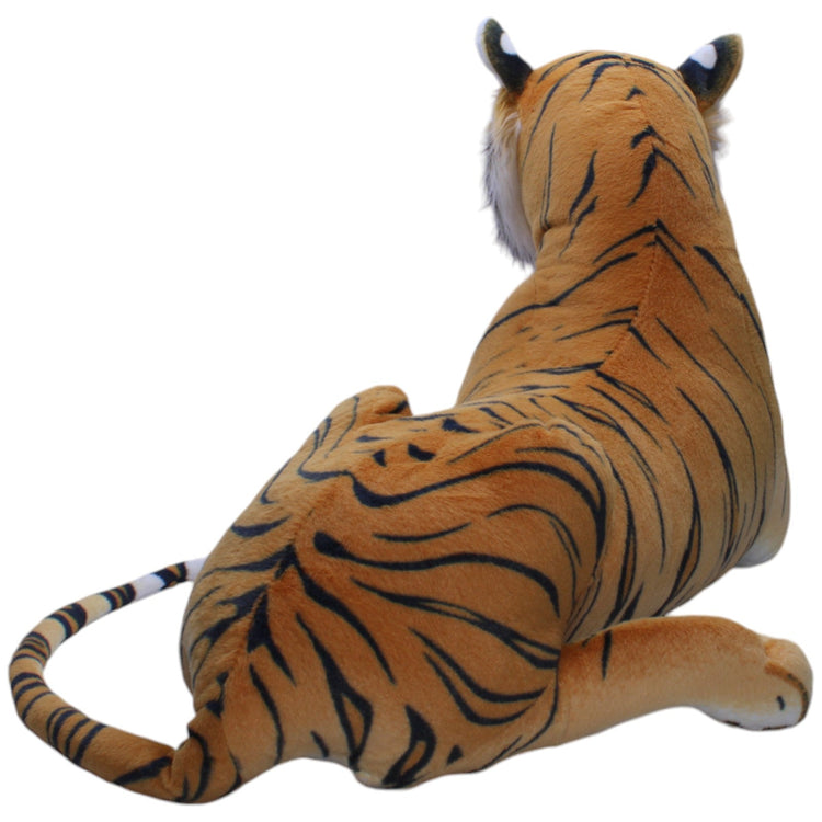 1239409 Monzana XXXL Tiger mit Styroporkopf, liegend Kuscheltier Kumpel Leo Gebraucht