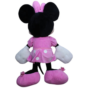 1239414 Nicotoy XXL Disney Minnie Maus in rosa Kleid Kuscheltier Kumpel Leo Gebraucht