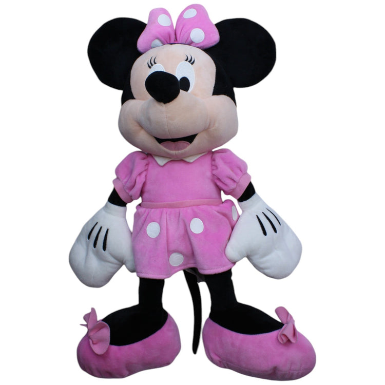 1239414 Nicotoy XXL Disney Minnie Maus in rosa Kleid Kuscheltier Kumpel Leo Gebraucht