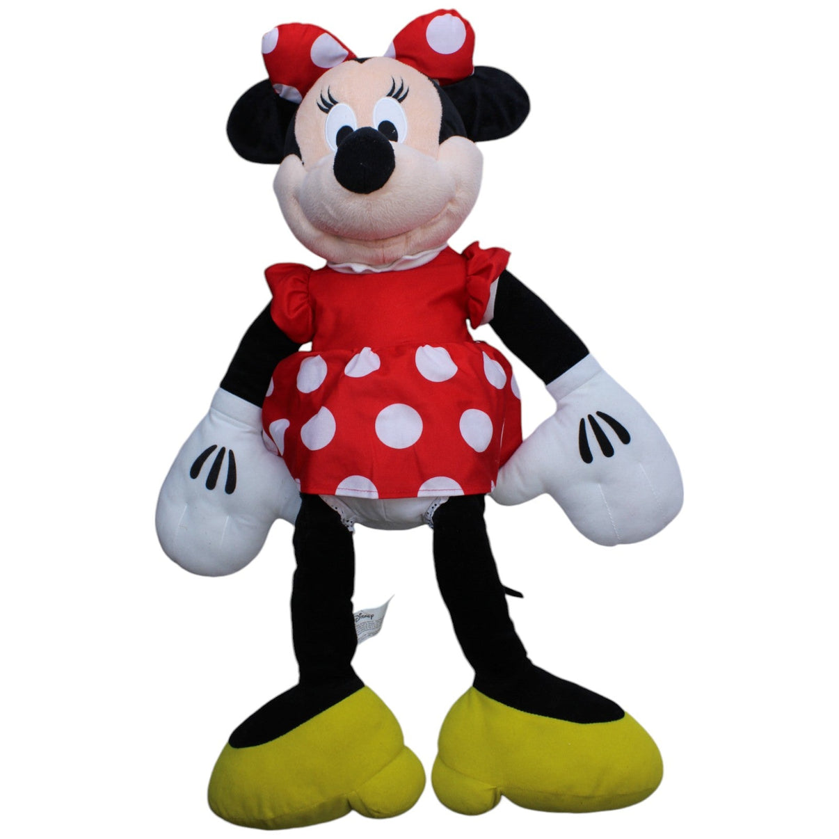 1239415 Toys "R" Us XXL Disney Minnie Maus in rot - gepunktetem Kleid Kuscheltier Kumpel Leo Gebraucht