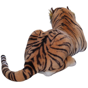 1239434 Uni - Toys XXL Tiger mit Styroporkopf, liegend Kuscheltier Kumpel Leo Gebraucht