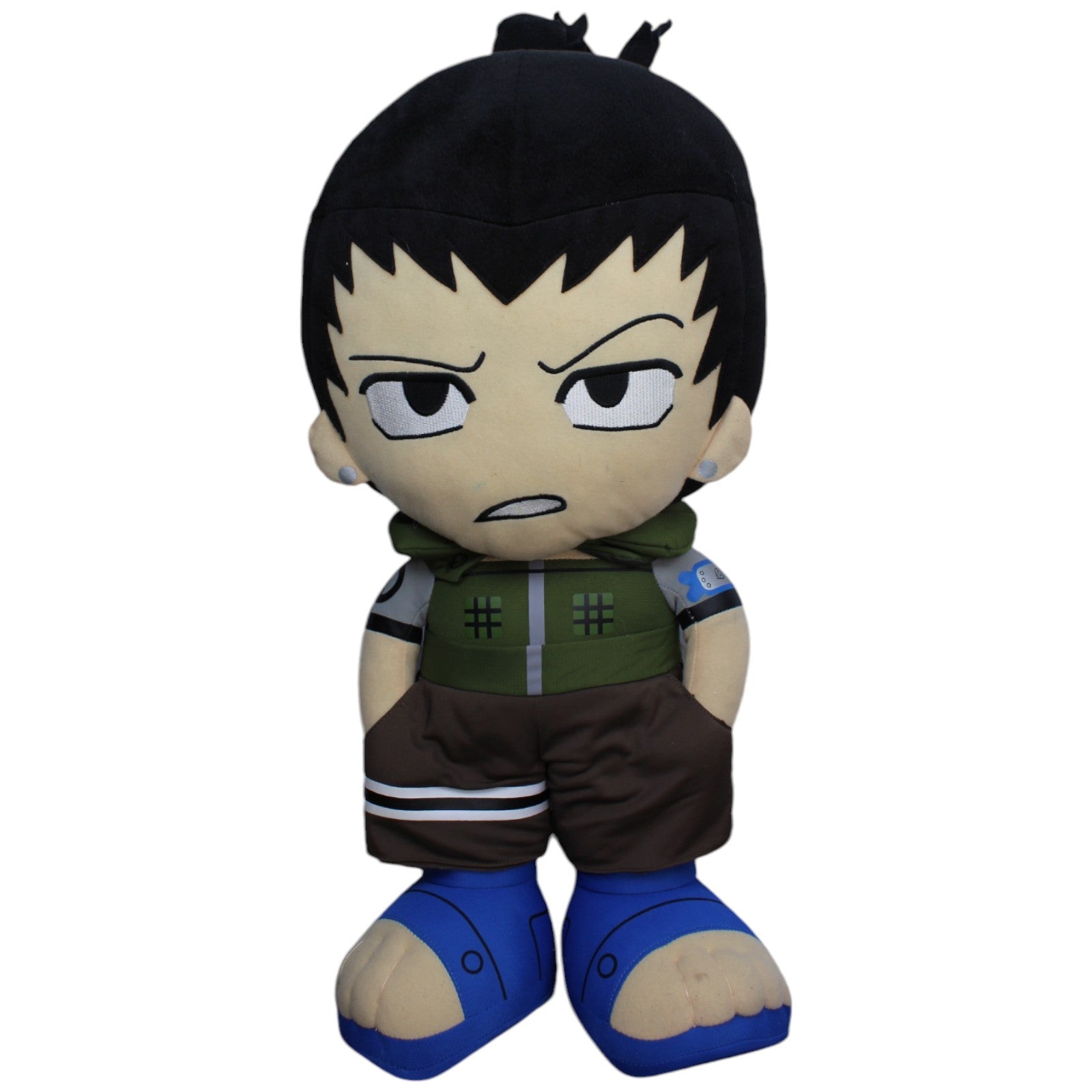 1239441 Banpresto XXL Shikamaru Nara aus Naruto Plüschfigur Kumpel Leo Gebraucht