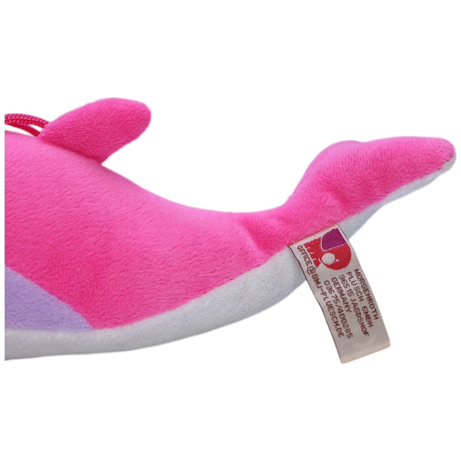 1239477 Morgenroth Rosa Delfin Kuscheltier Kumpel Leo Gebraucht