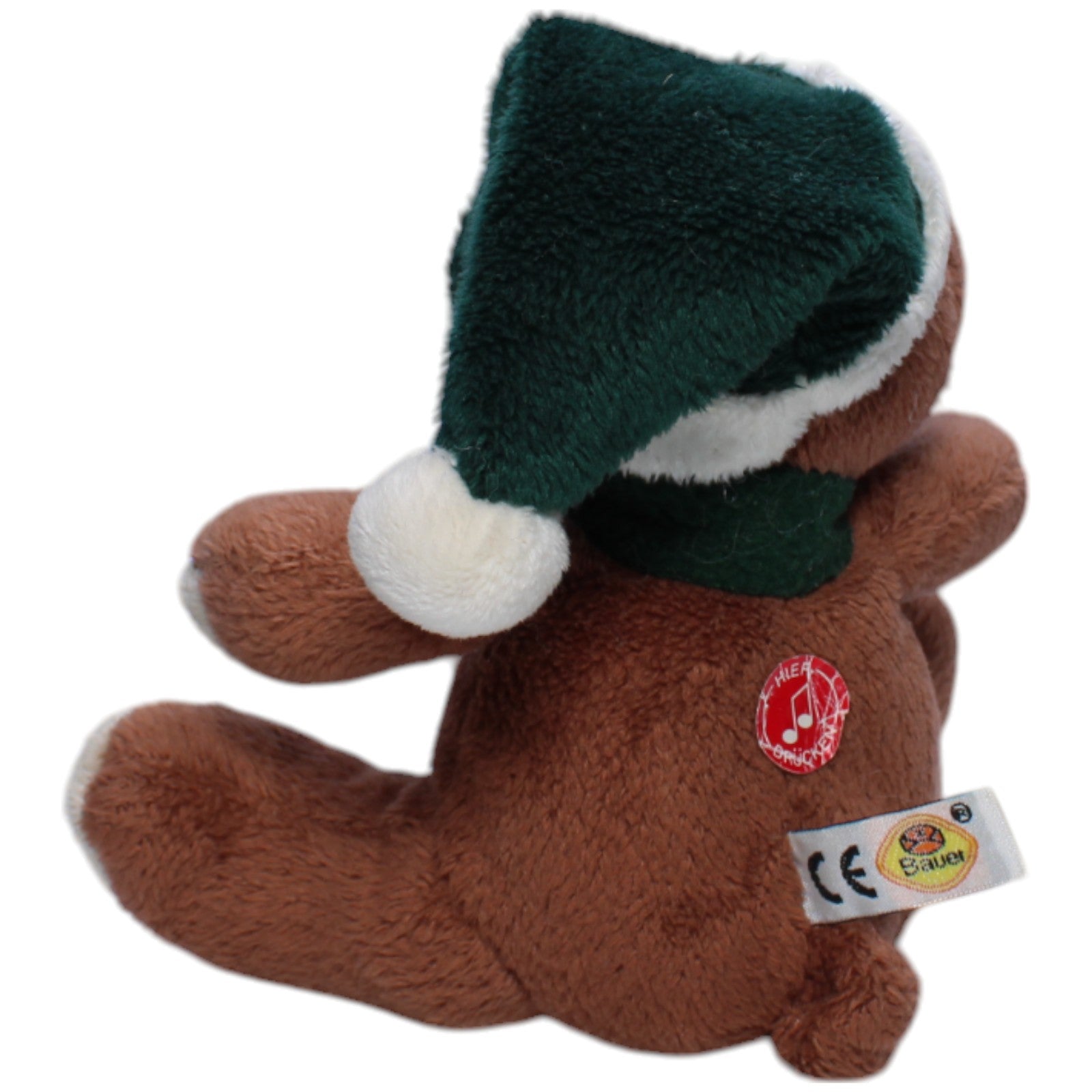 1239479 Bauer Weihnachts - Teddybär mit Melodie Kuscheltier Kumpel Leo Bär Gebraucht Teddy