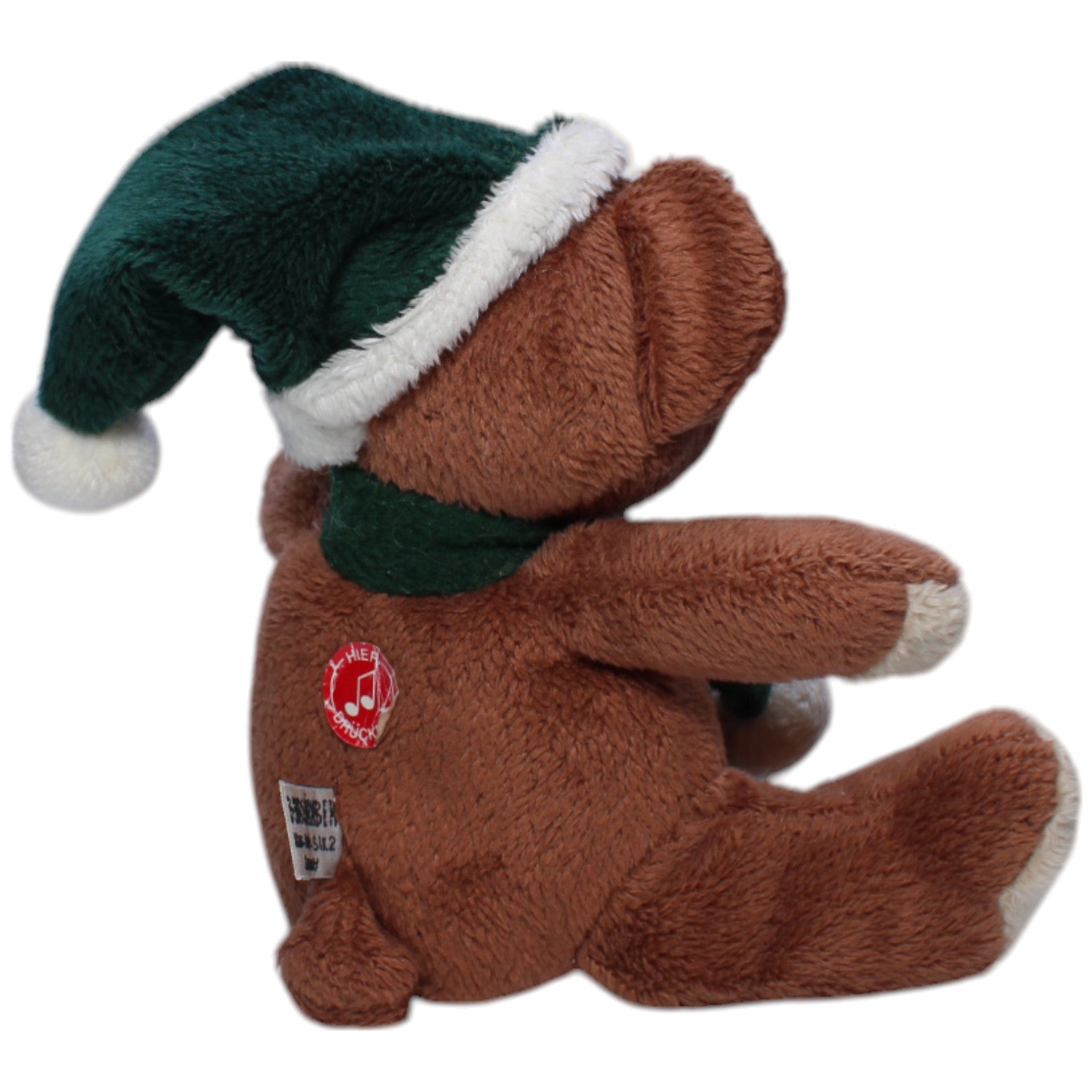 1239479 Bauer Weihnachts - Teddybär mit Melodie Kuscheltier Kumpel Leo Bär Gebraucht Teddy