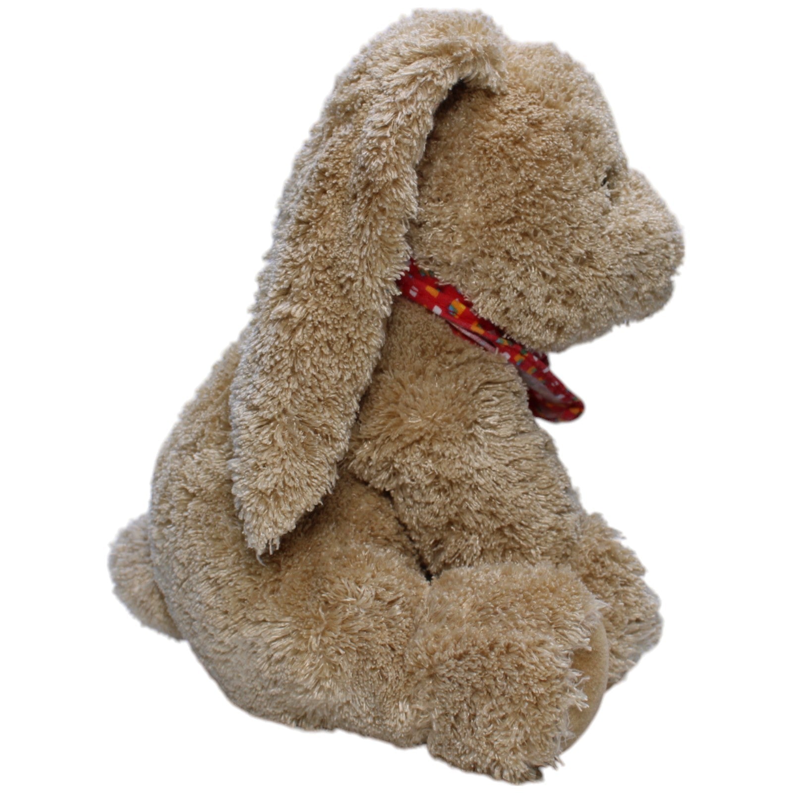 1239480 Heunec Süßer beiger Hase mit Halstuch Kuscheltier Kumpel Leo Gebraucht