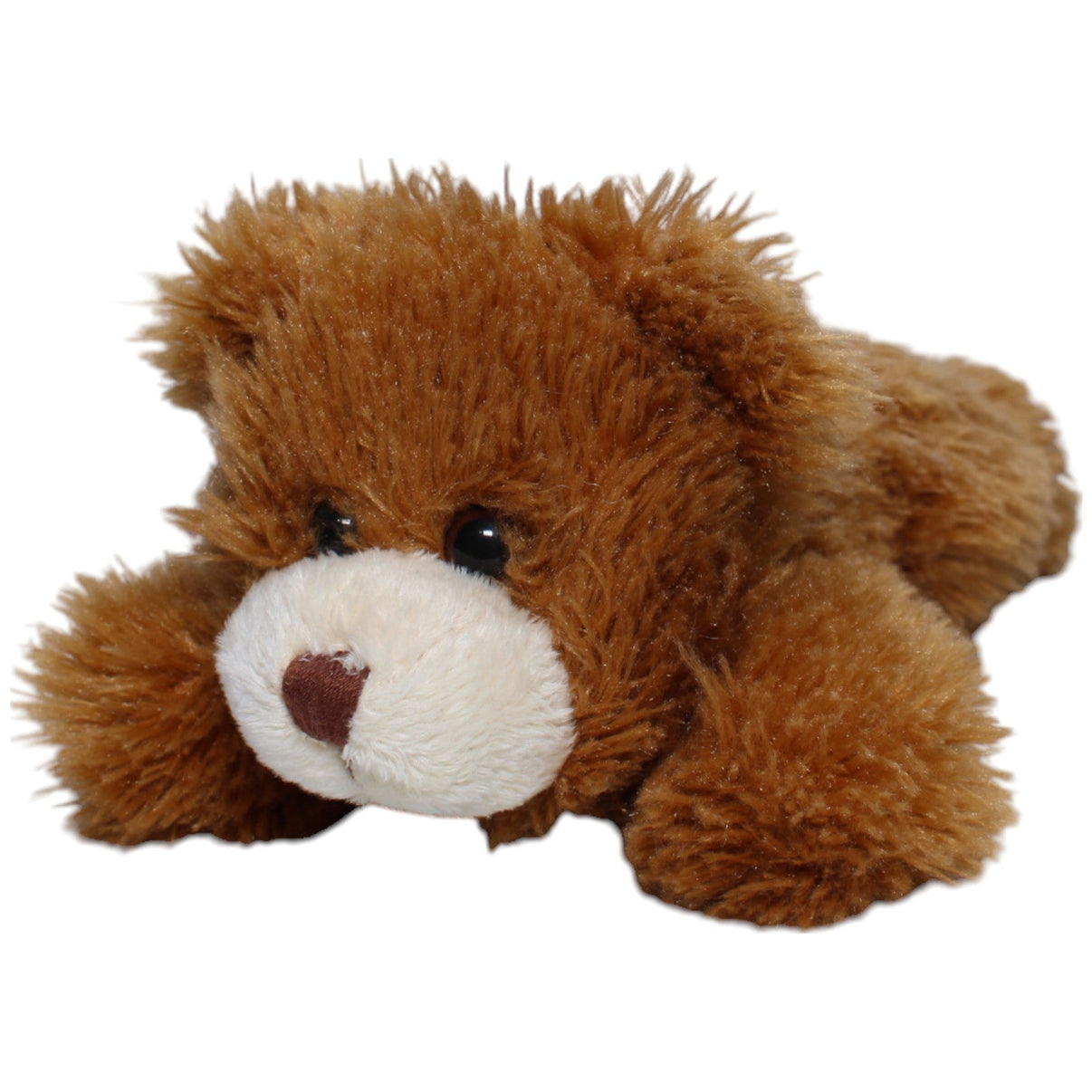 1239496 Morgenroth Zotteliger brauner Teddybär mit Schleife Kuscheltier Kumpel Leo Bär Gebraucht Teddy