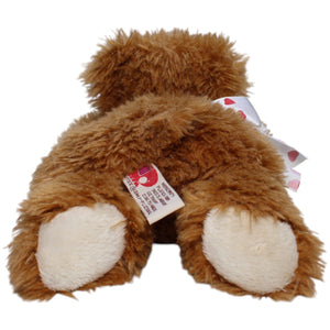 1239496 Morgenroth Zotteliger brauner Teddybär mit Schleife Kuscheltier Kumpel Leo Bär Gebraucht Teddy