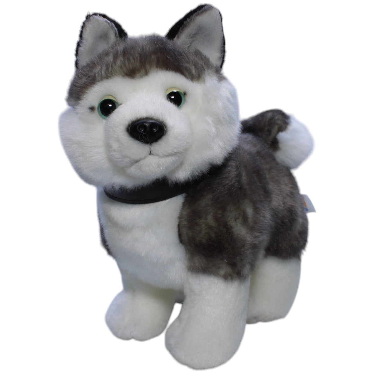 1239497 Uni - Toys Hund, Husky mit Leine Kuscheltier Kumpel Leo Gebraucht