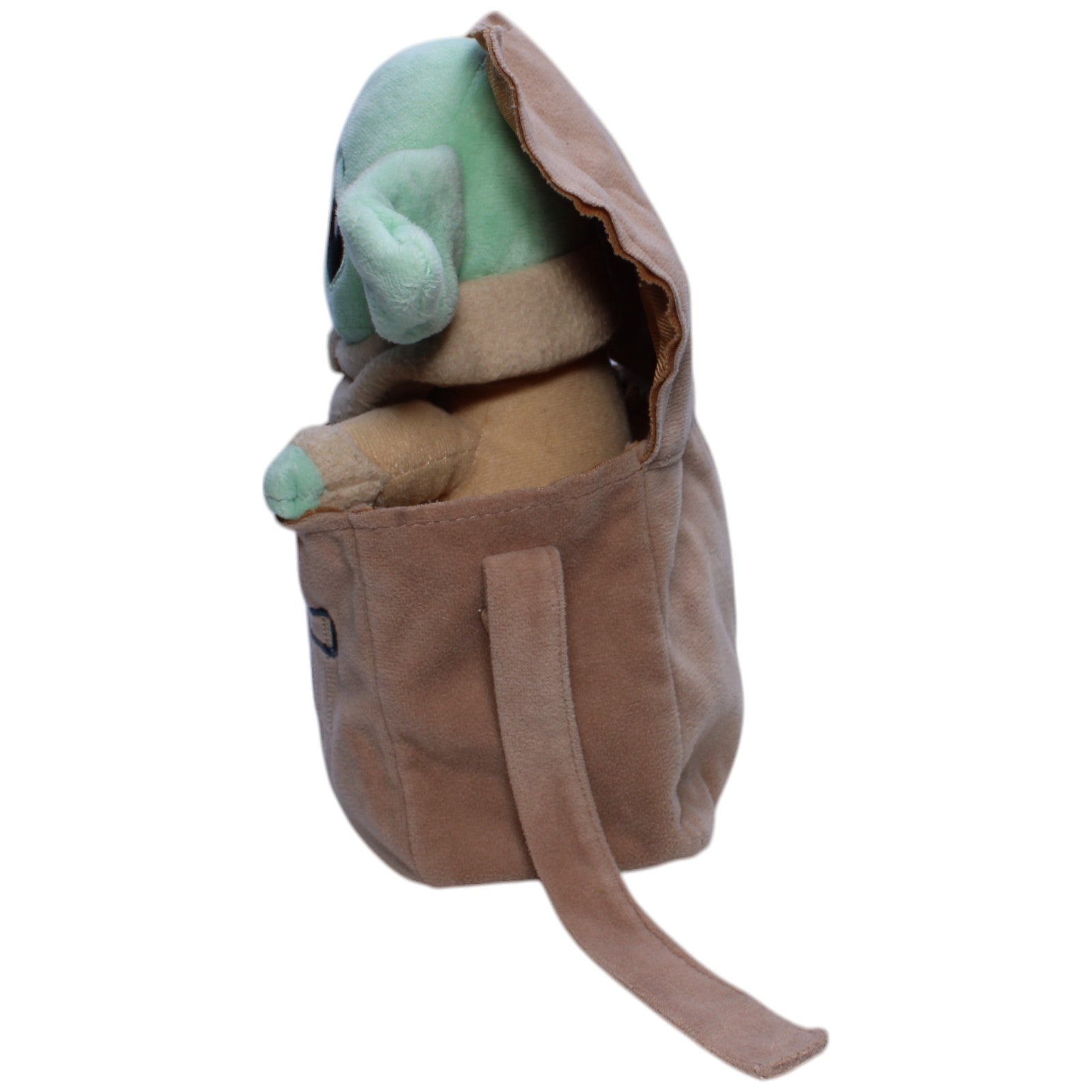 1239510 Simba Grogu in Tasche aus Star Wars: The Mandalorian Plüschfigur Kumpel Leo Baby Yoda Das Kind Gebraucht