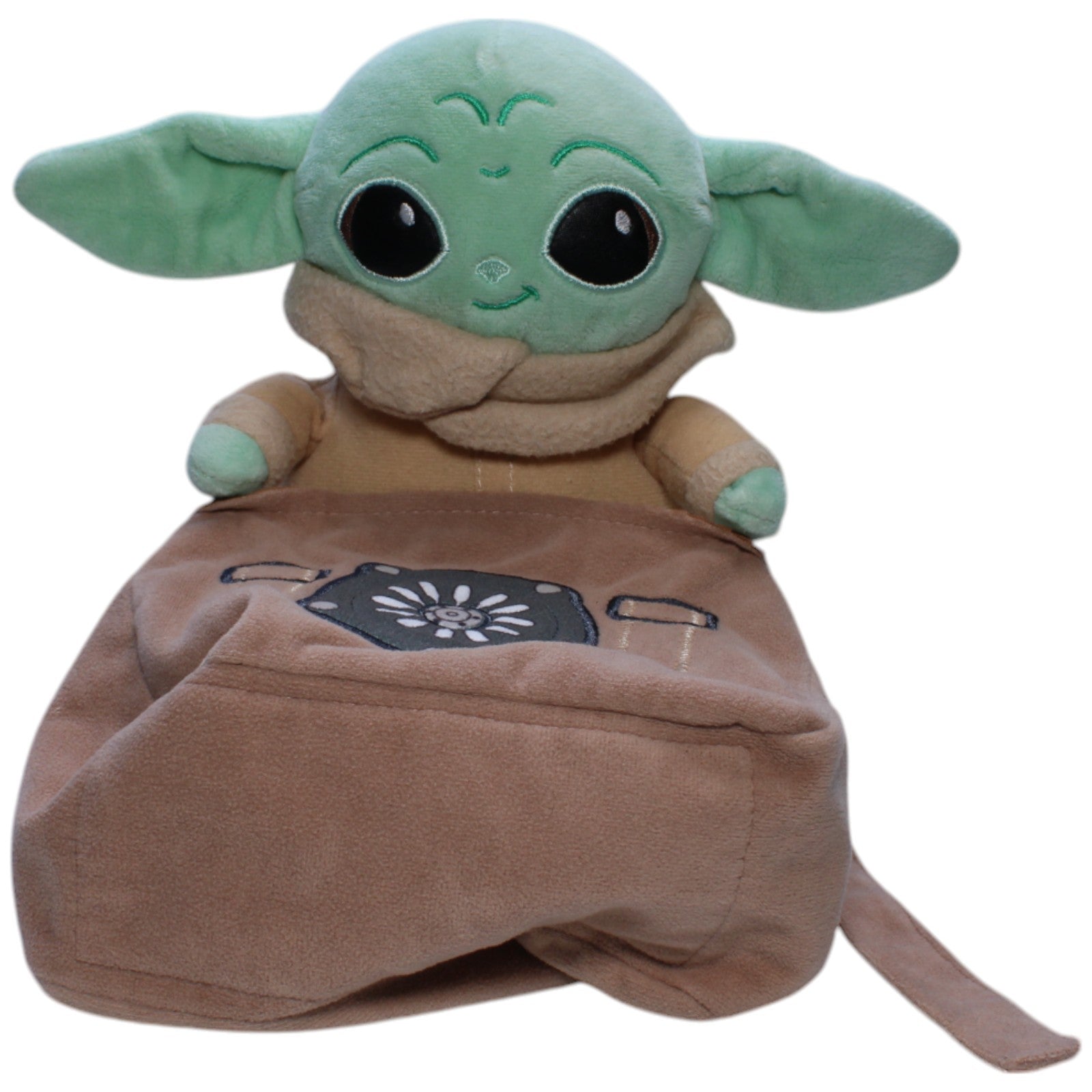 1239510 Simba Grogu in Tasche aus Star Wars: The Mandalorian Plüschfigur Kumpel Leo Baby Yoda Das Kind Gebraucht