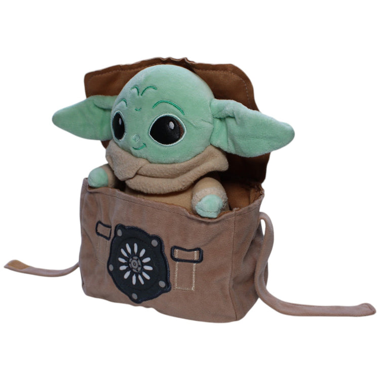 1239510 Simba Grogu in Tasche aus Star Wars: The Mandalorian Plüschfigur Kumpel Leo Baby Yoda Das Kind Gebraucht