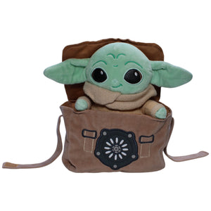 1239510 Simba Grogu in Tasche aus Star Wars: The Mandalorian Plüschfigur Kumpel Leo Baby Yoda Das Kind Gebraucht