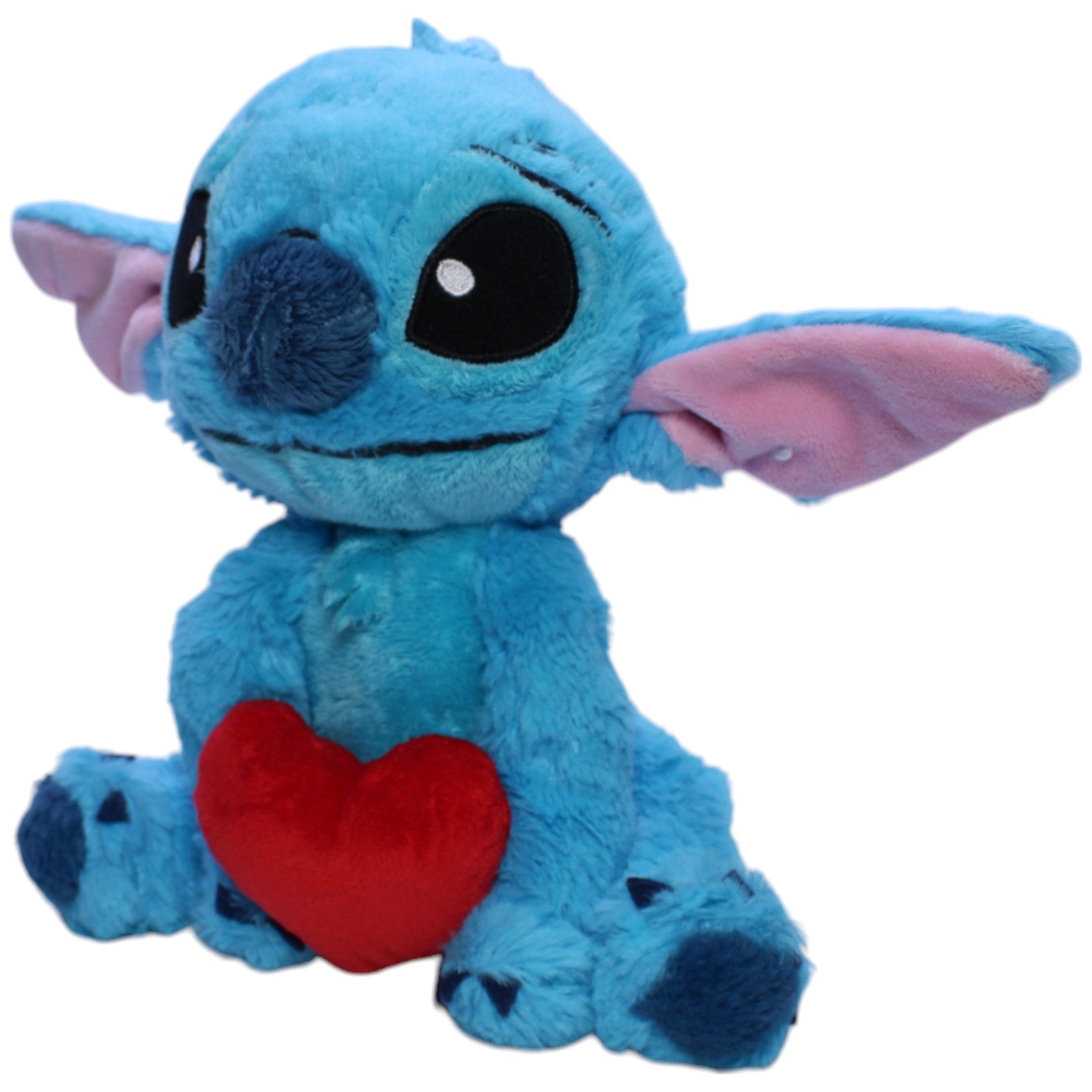 1239512 Simba Stitch mit Herz aus Disney Lilo & Stitch Plüschfigur Kumpel Leo Gebraucht