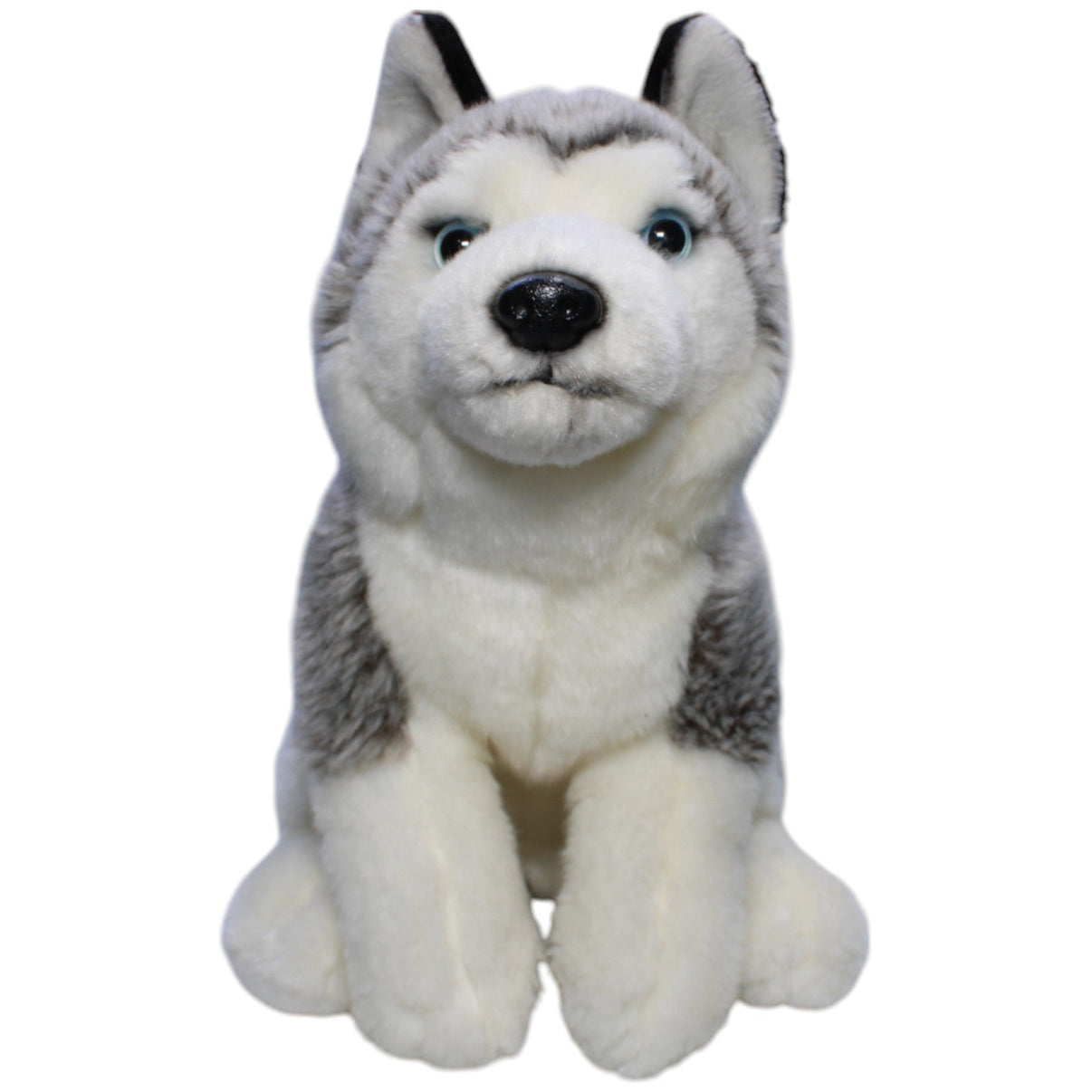 1239519 Uni - Toys Husky, sitzend Kuscheltier Kumpel Leo Gebraucht Hund