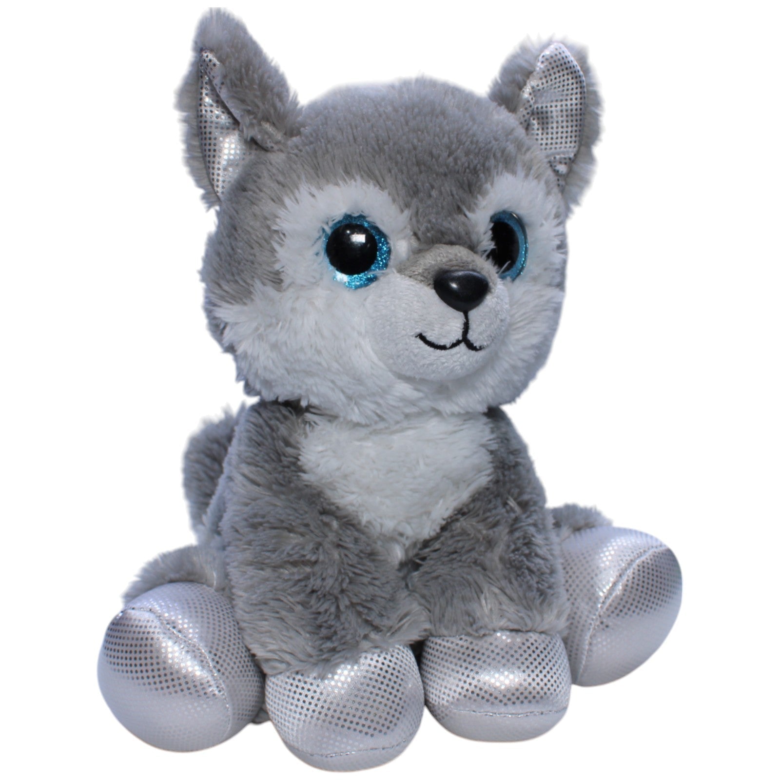 1239526 Aurora Sparkle Tales, Husky Blizzard Kuscheltier Kumpel Leo Gebraucht Hund