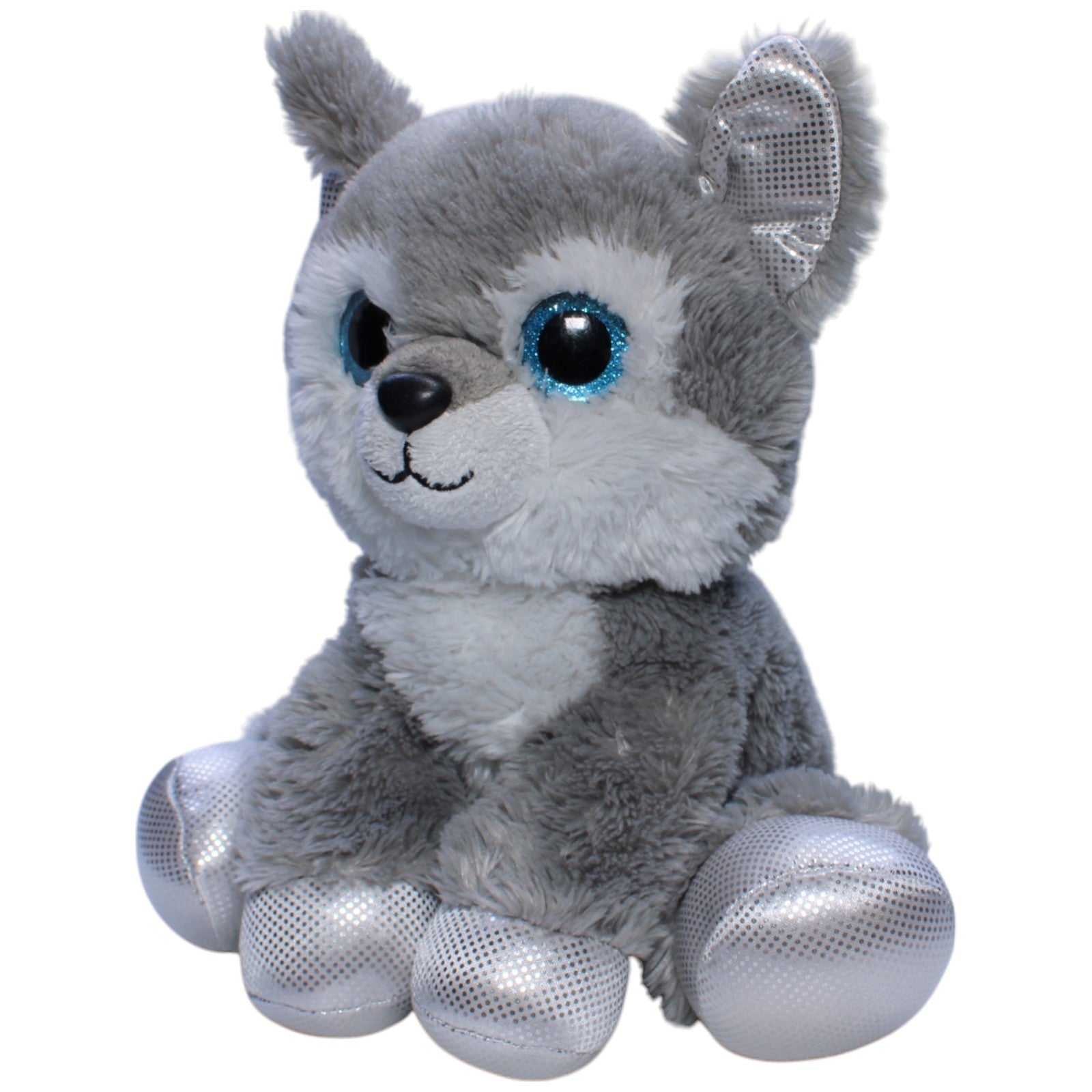 1239526 Aurora Sparkle Tales, Husky Blizzard Kuscheltier Kumpel Leo Gebraucht Hund