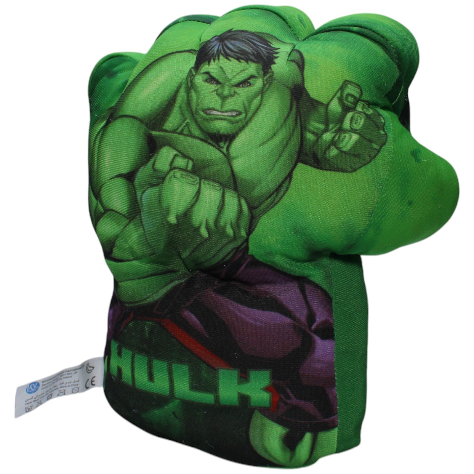 1239556 Whitehouse Leisure Hulk Handschuh, Faust zum überziehen Plüschfigur Kumpel Leo Gebraucht Marvel