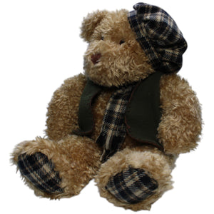 1239569 Kuschelwuschel Großer Teddybär mit Mütze, Schal und Weste Kuscheltier Kumpel Leo Bär Gebraucht Teddy