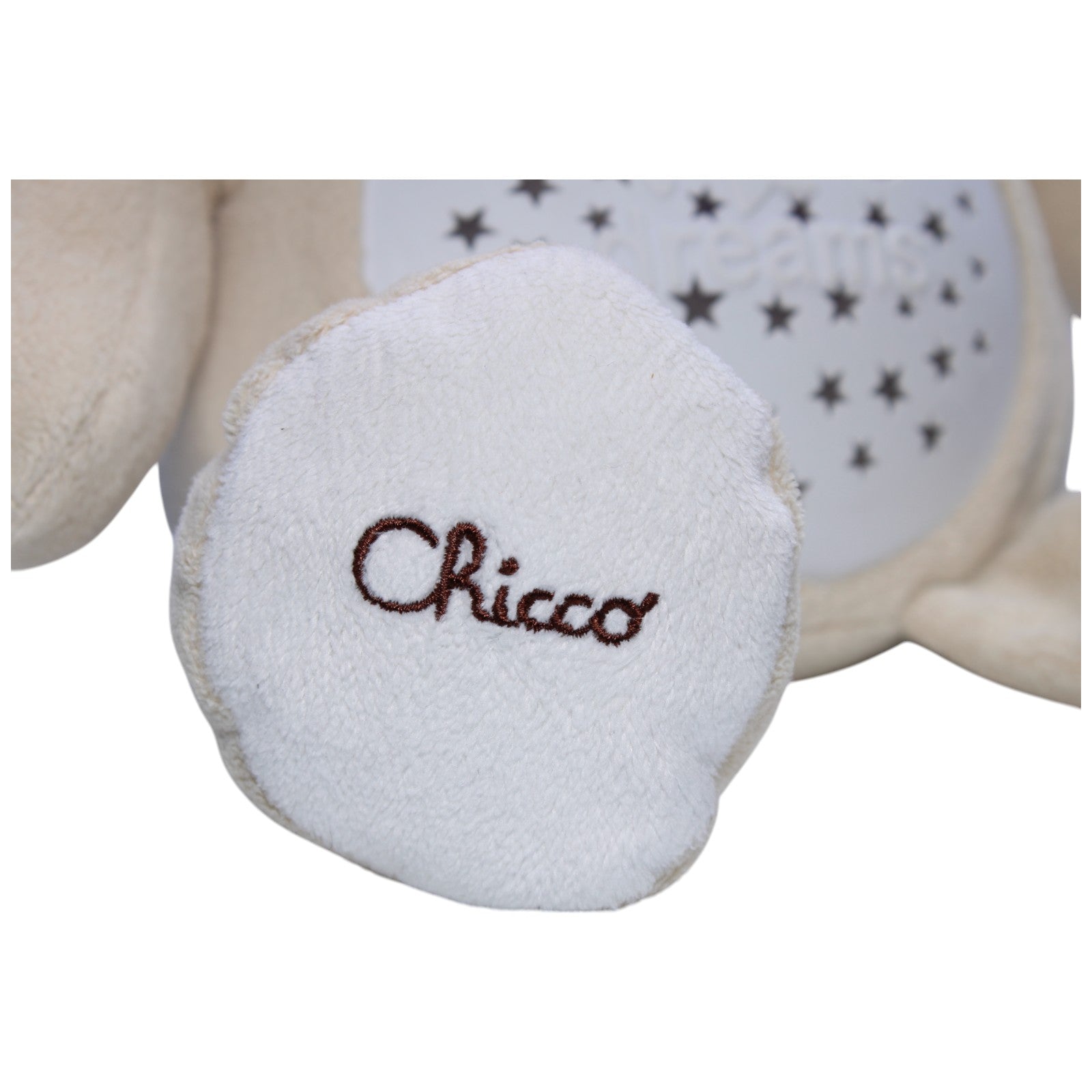 1239571 Chicco Einschlafhilfe Baby Bär, beige Kuscheltier Kumpel Leo Bär Gebraucht Teddy