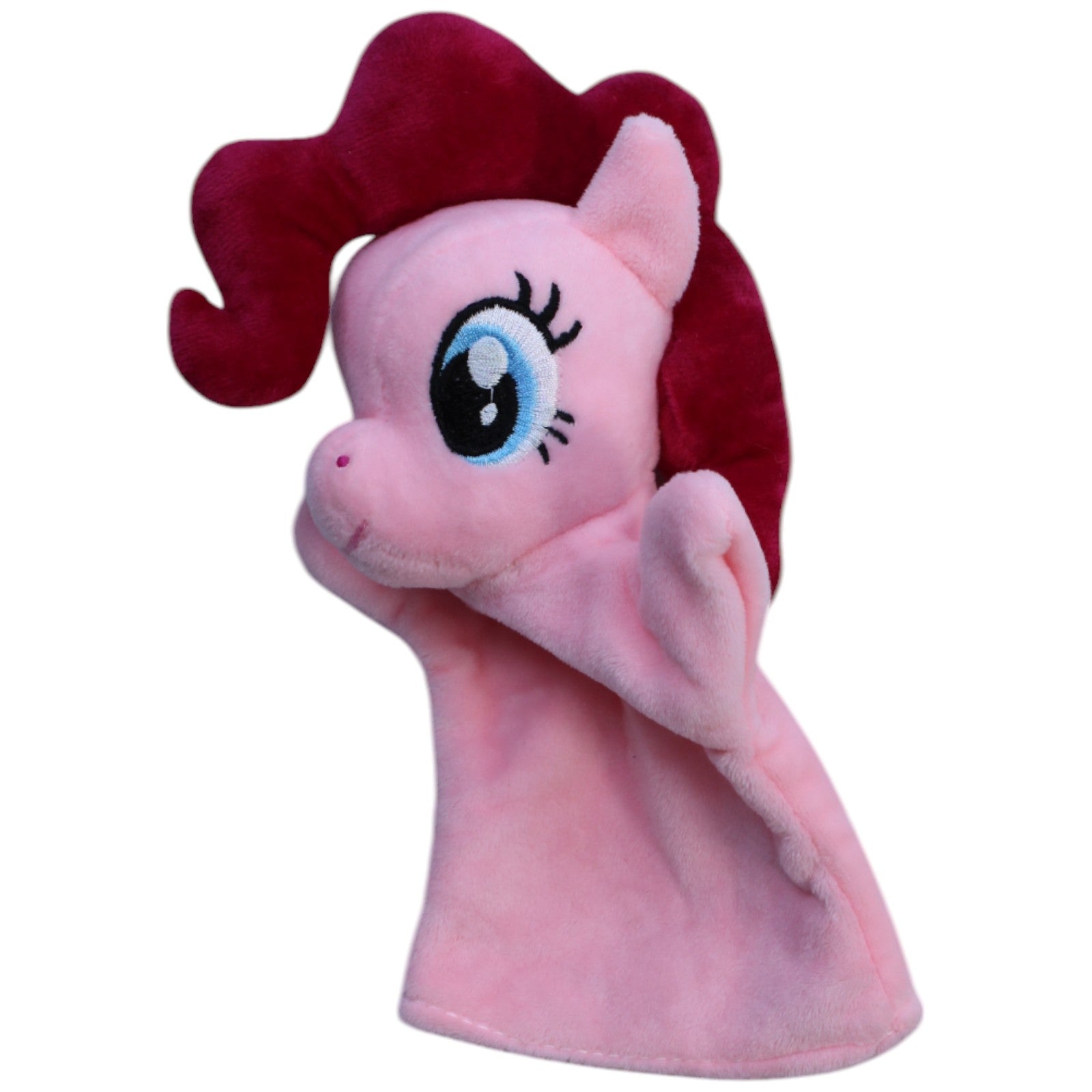 1239585 Hasbro Pinky Pie aus My Little Pony Handpuppe Kumpel Leo Gebraucht