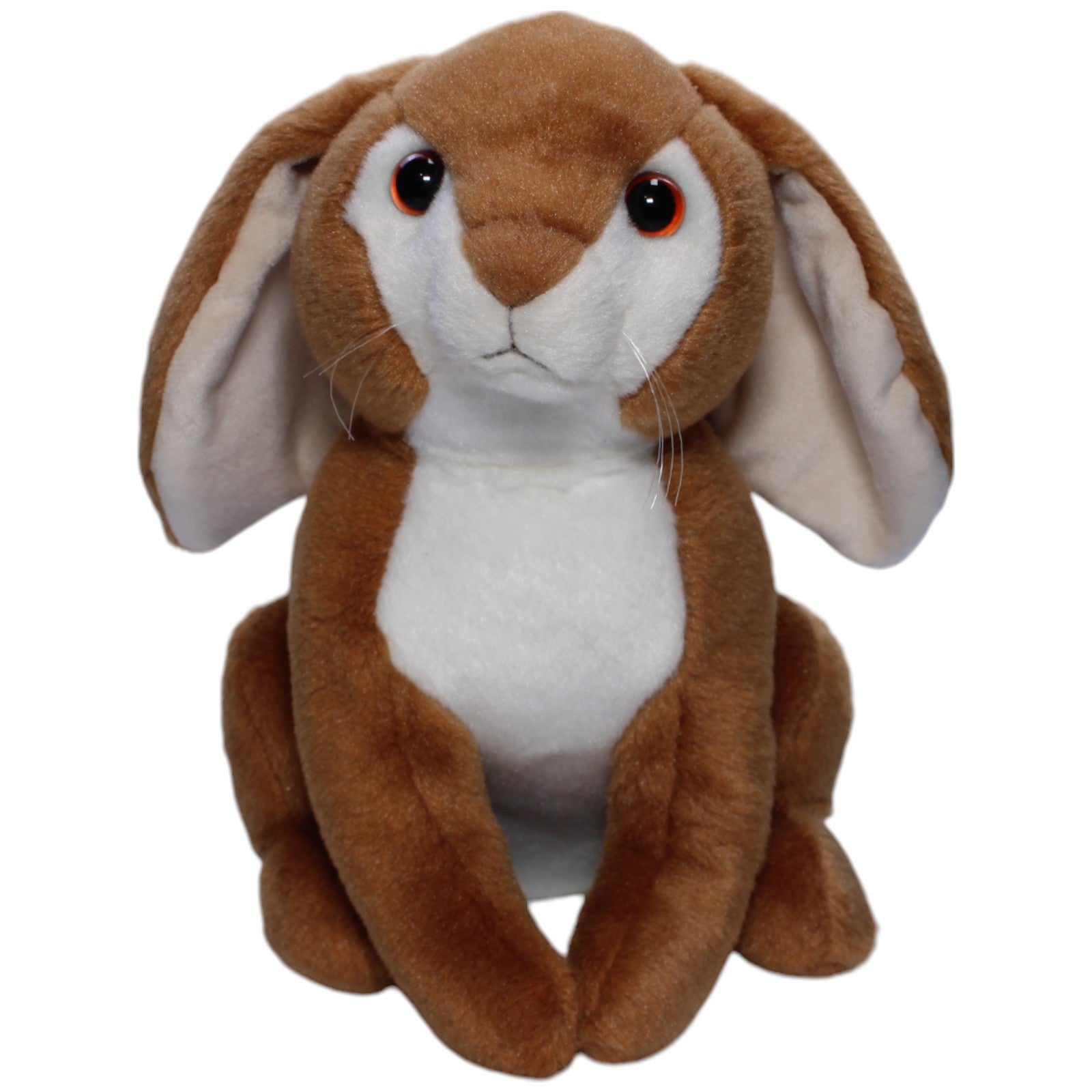 1239600 Bon Ton Toys WWF, sitzender hellbrauner Hase Kuscheltier Kumpel Leo Gebraucht Hase Kaninchen