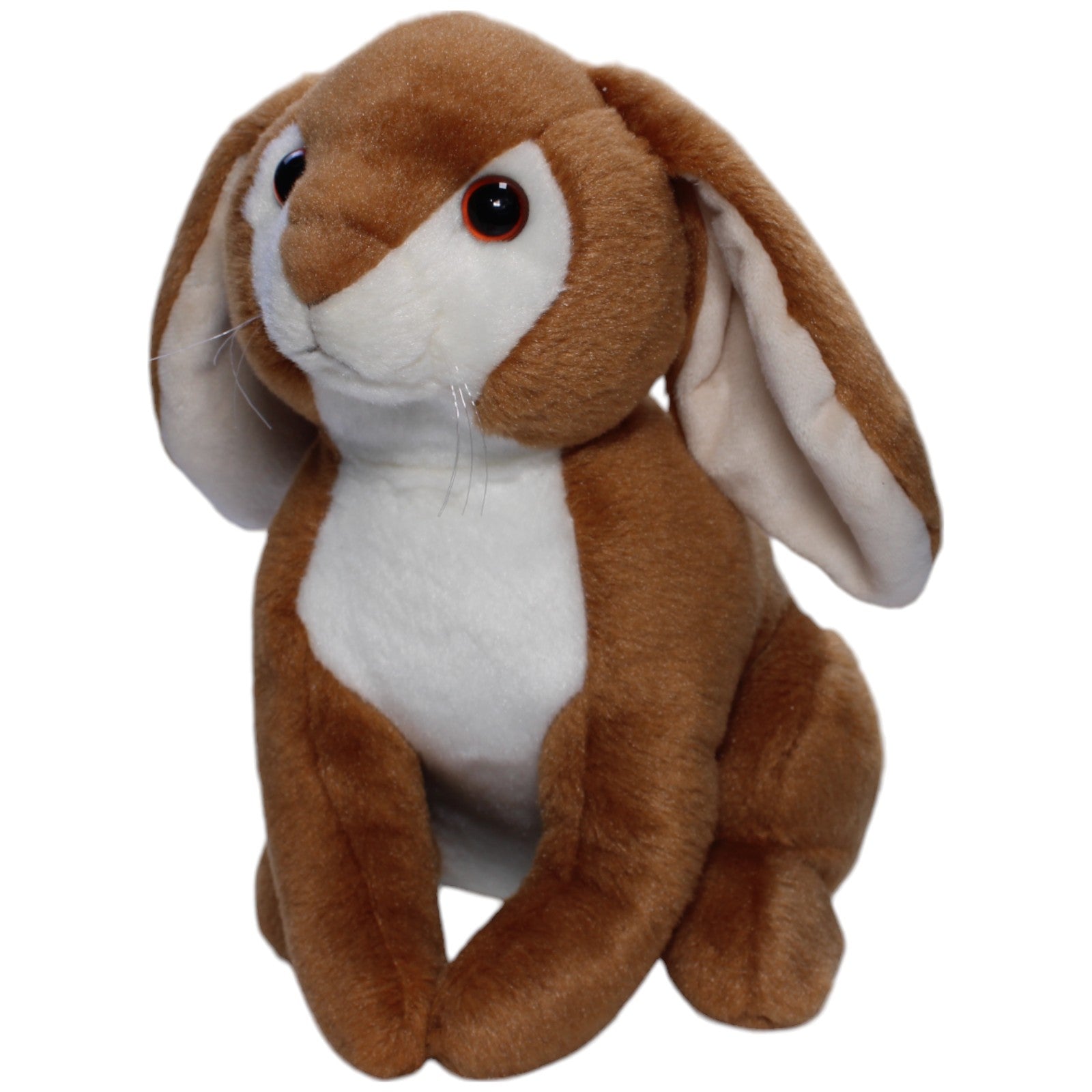 1239600 Bon Ton Toys WWF, sitzender hellbrauner Hase Kuscheltier Kumpel Leo Gebraucht Hase Kaninchen