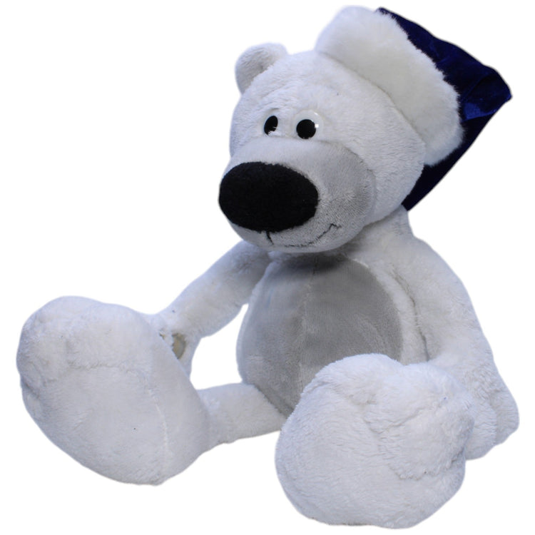 1239603 Kuschelwuschel Eisbär mit blauer Zipfelmütze Kuscheltier Kumpel Leo Bär Gebraucht Teddy