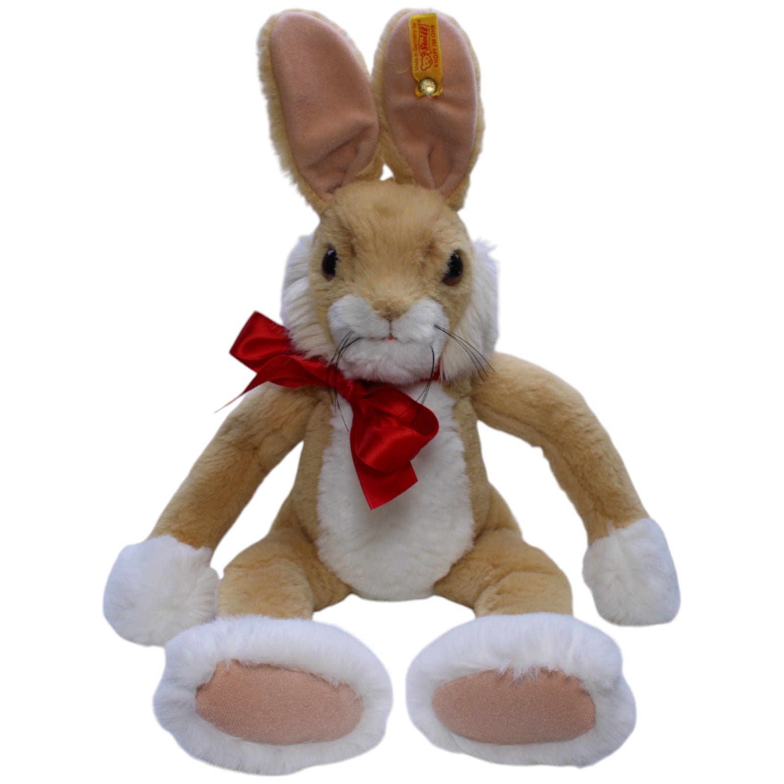 1239604 Steiff XL Hase Lulac (122675) Kuscheltier Kumpel Leo Gebraucht Hase Kaninchen