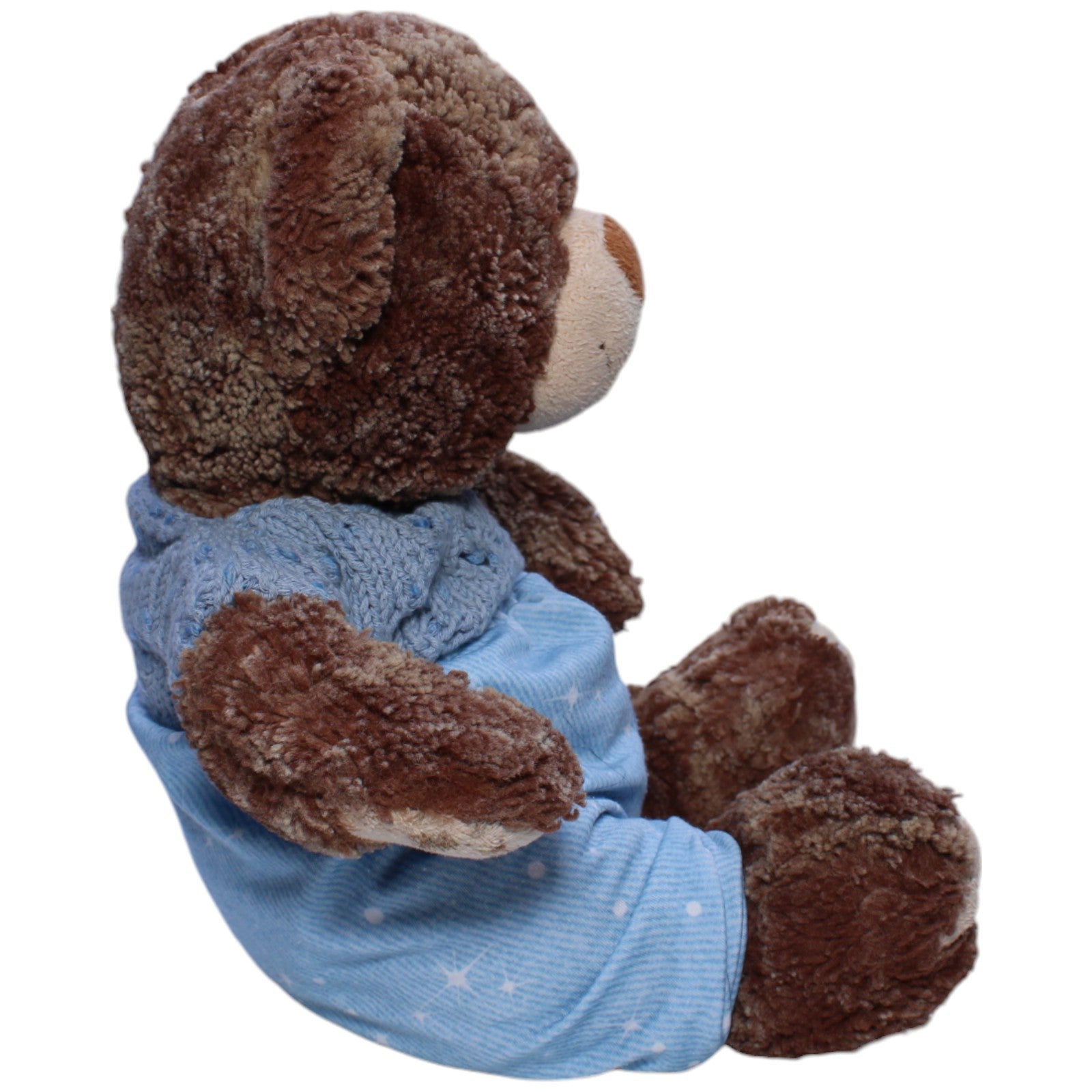 1239607 Kuschelwuschel Teddybär mit Pullover & Hose, sitzend Kuscheltier Kumpel Leo Bär Gebraucht Teddy