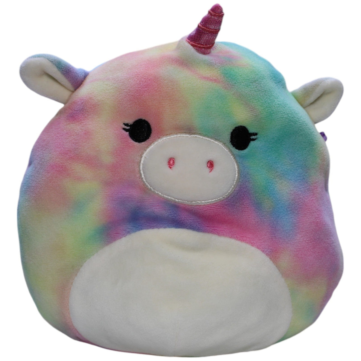 1239614 Kellytoy Squishmallows, Esmeralda das Regenbogen - Einhorn Kuscheltier Kumpel Leo Gebraucht