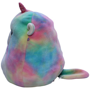 1239614 Kellytoy Squishmallows, Esmeralda das Regenbogen - Einhorn Kuscheltier Kumpel Leo Gebraucht