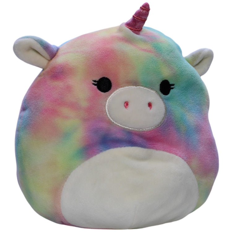 1239614 Kellytoy Squishmallows, Esmeralda das Regenbogen - Einhorn Kuscheltier Kumpel Leo Gebraucht